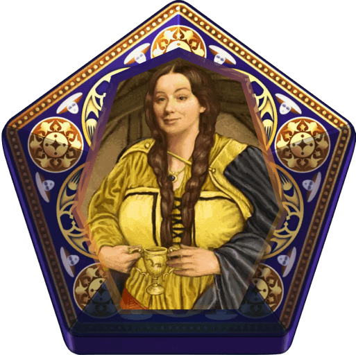 Hogwarts founders - Harry Potter, Helga Hufflepuff, Godric …