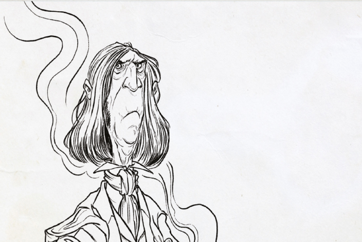 Colour in Professor Snape with Bloomsbury